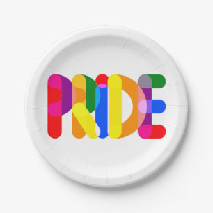 Pride in Design Paper Plate