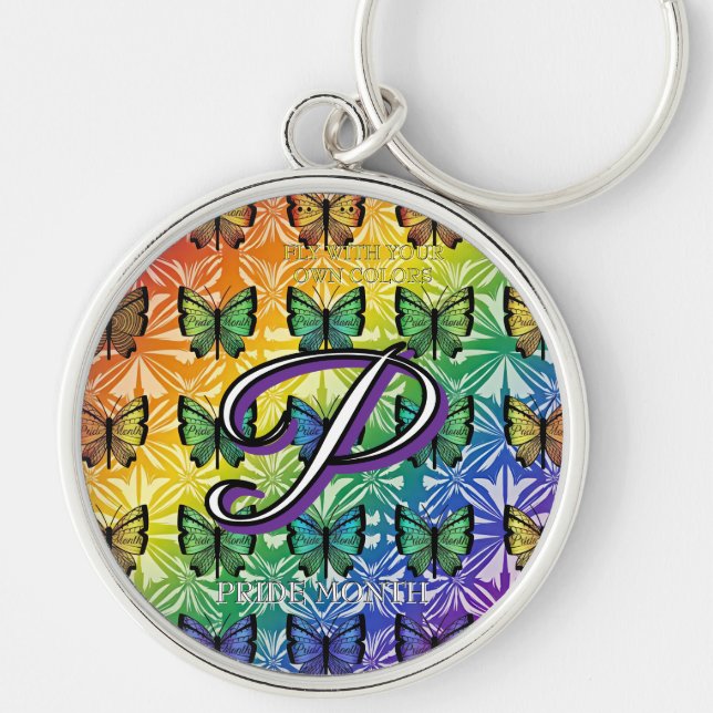 Pride in Flight Collection Key Ring (Front)