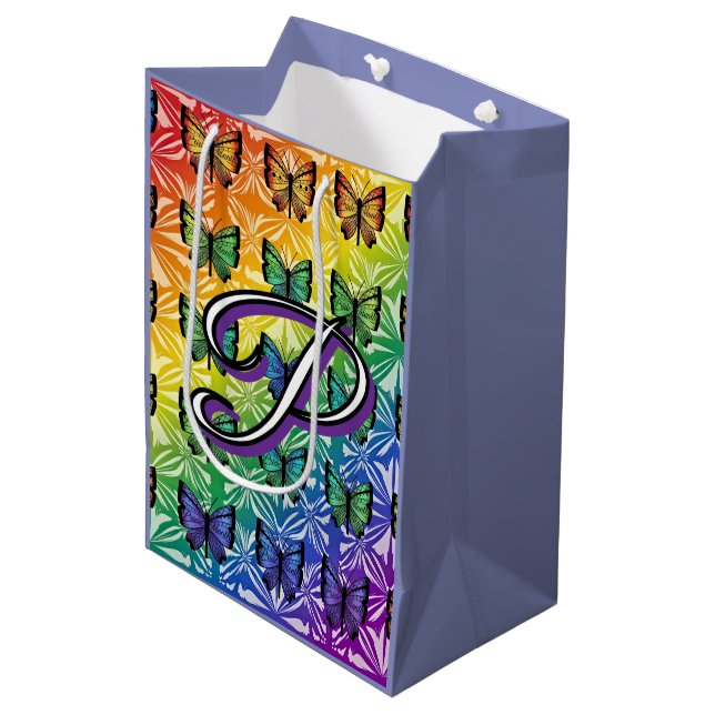 Pride in Flight Collection Medium Gift Bag (Front Angled)