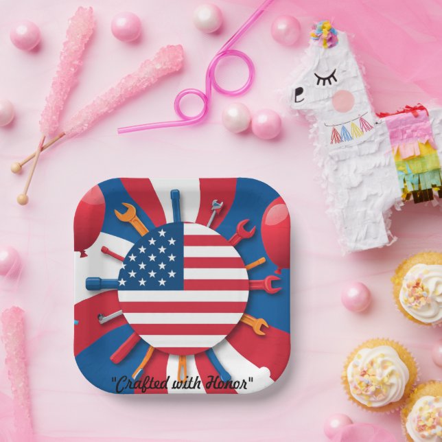 "Pride in Labour" Paper Plate (Party)