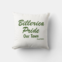 Pride in Our Town Billerica Pride Cushion