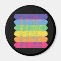 Pride in rainbow colours       
