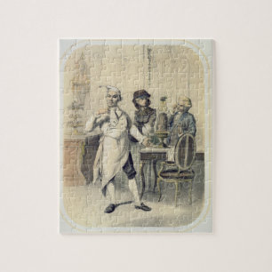 Pride in the Kitchen, from a series of prints depi Jigsaw Puzzle