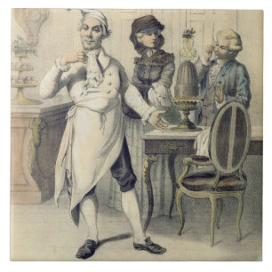 Pride in the Kitchen, from a series of prints depi Tile