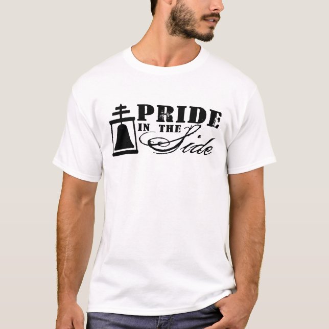 Pride in the Side - Riverside, CA T-Shirt (Front)