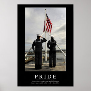 Pride: Inspirational Quote 1 Poster