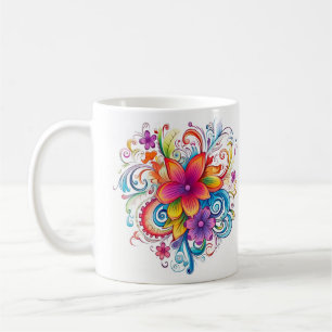 Pride Inspired Floral Mug