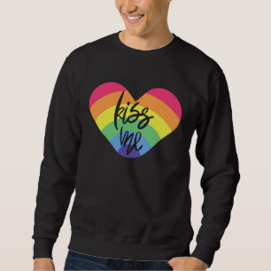 Pride- kiss me. love is fair. hoodie