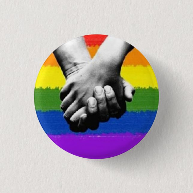 Pride LGBT 3 Cm Round Badge (Front)