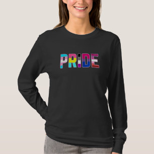 Pride LGBT Flags for Pan Trans Bi Lesbian Asexual T-Shirt