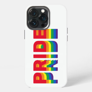 Pride lgbt lgbtq queer gay rainbow colours iPhone 13 pro case