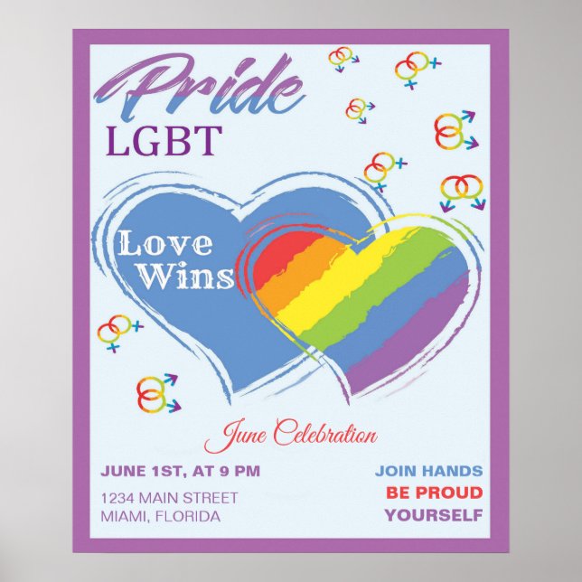 Pride LGBT Poster (Front)