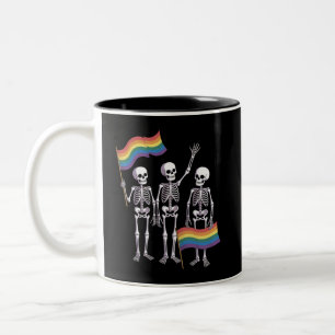 Pride LGBT Rights Lesbian Gay Ally LGBTQ Trans Two-Tone Coffee Mug
