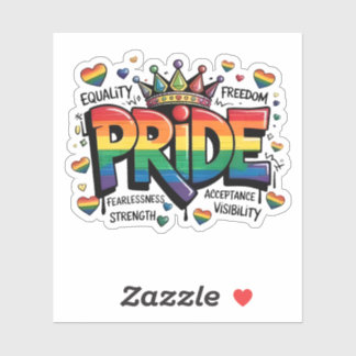 Pride LGBTQ Acceptance LGBT 4th of July Flag USA