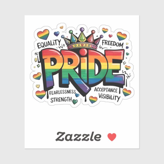 Pride LGBTQ Acceptance LGBT 4th of July Flag USA (Sheet)