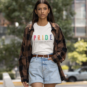 Pride   LGBTQ Gay Modern Rainbow T-Shirt