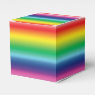 Pride lgbtq lgbt rainbow colours pattern gift favour box