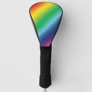 Pride lgbtq lgbt rainbow colours pattern golf head cover