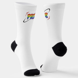 Pride LGBTQ Rainbow Flag Socks