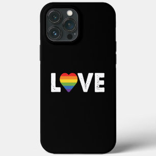 Pride Love is Love Gay Equality Rainbow LGBTQ iPhone 13 Pro Max Case