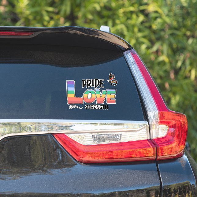 Pride Love Strength (Car Side)