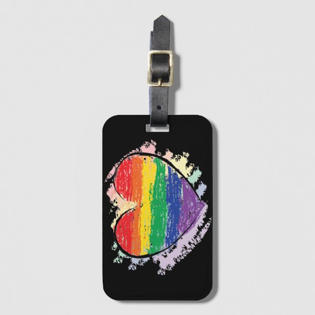 Pride Luggage Tag (Front Vertical)