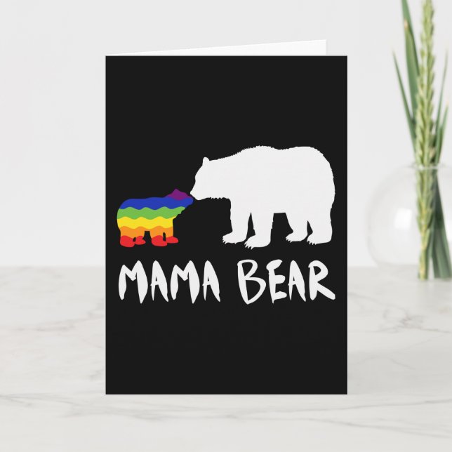 Pride Mama Bear Card (Front)