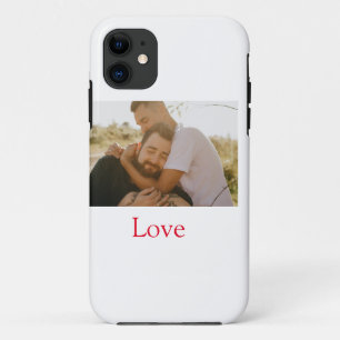 Pride month add gay couple photo name love LQBTQ Case-Mate iPhone Case