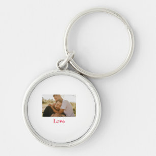 Pride month add gay couple photo name love LQBTQ Key Ring