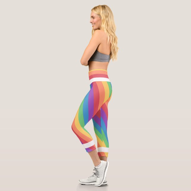 Pride Month All Over Print  Capri Leggings (Left)