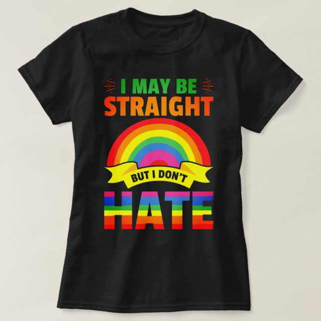 Pride Month Ally T-Shirt (Design Front)
