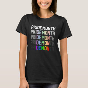 Pride Month Demon LGBT Gay Pride Month Transgender T-Shirt