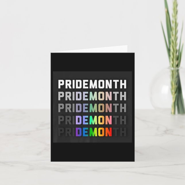 Pride Month Demon Premium _1  Card (Front)