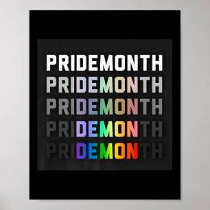 Pride Month Demon Premium _1 Poster