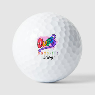 Pride  month  LGBT Queer Equality  Golf Balls