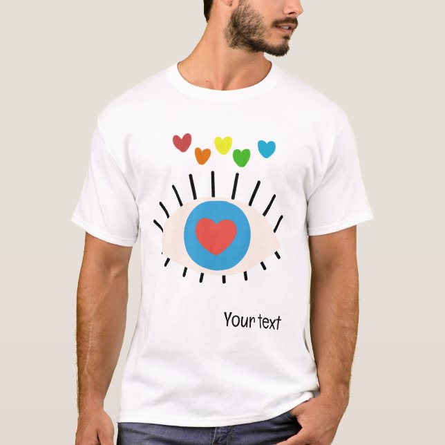 Pride  month  LGBT with rainbow theme Birthday  T-Shirt (Front)