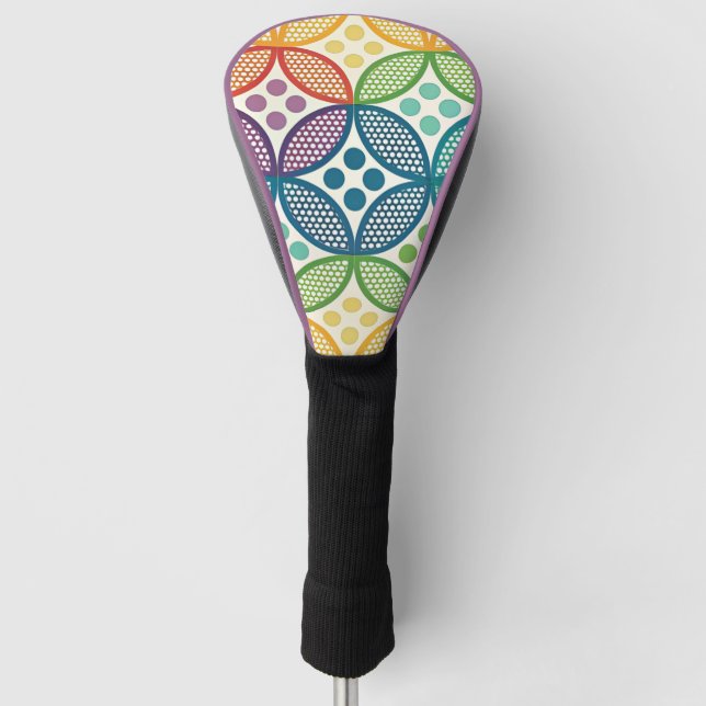 Pride Month  LGBT with rainbow theme Golf Head Cover (Front)
