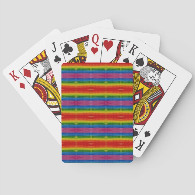 Pride Month Prism Art Playing Cards (Back)