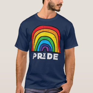 Pride Month Rainbow Flag Gay Pride Ally LGBTQ Men T-Shirt