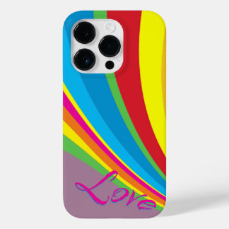 Pride Month - Rainbow Love Case-Mate iPhone 14 Pro Case