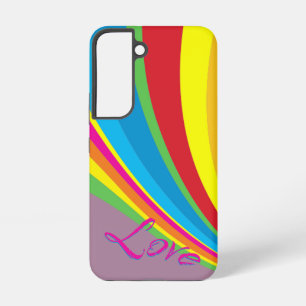 Pride Month - Rainbow Love Samsung Galaxy Case