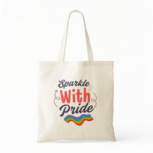 Pride Month Rainbow Tote Bag – Colourful LGBTQ