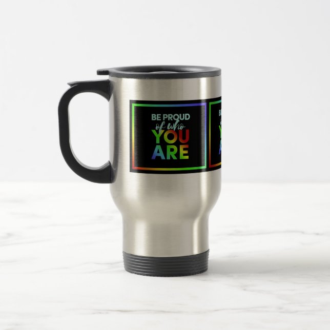 Pride mugs - choose style & colour (Left)