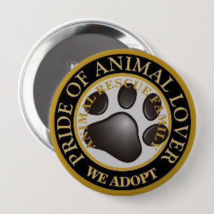 Pride of Animal Lover Classic 10 Cm Round Badge