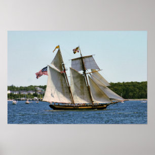 Pride of Baltimore II Tall Ship Poster