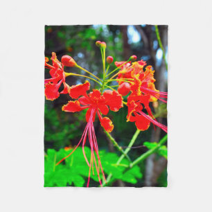 Pride of Barbados Fleece Blanket