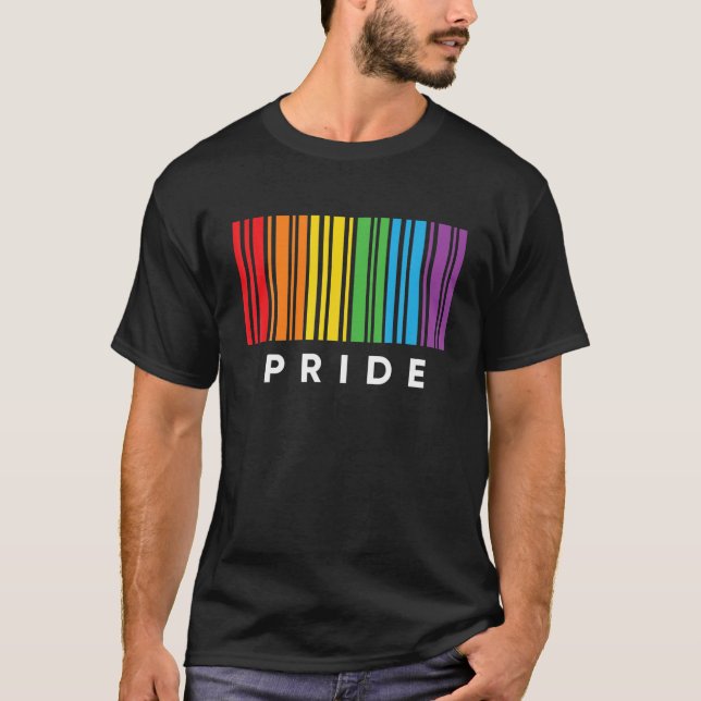 Pride Of LGBT Lesbian Equality Right Beatiful Rain T-Shirt (Front)
