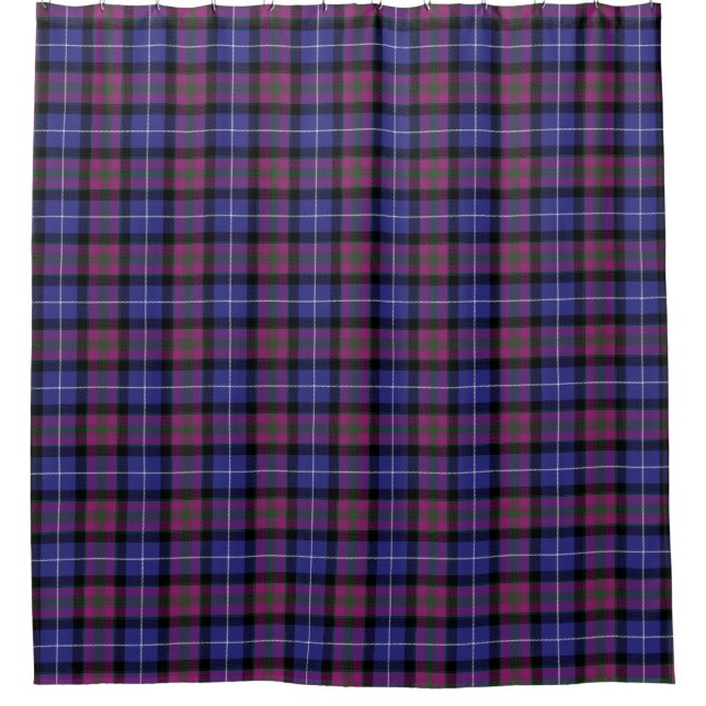 Pride Of Scotland Tartan Shower Curtain (Front)