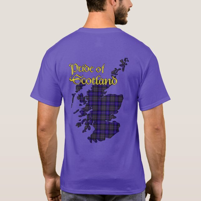 Pride of Scotland Tartan T-Shirt (Back)