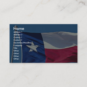 Pride of Texas Business Card
